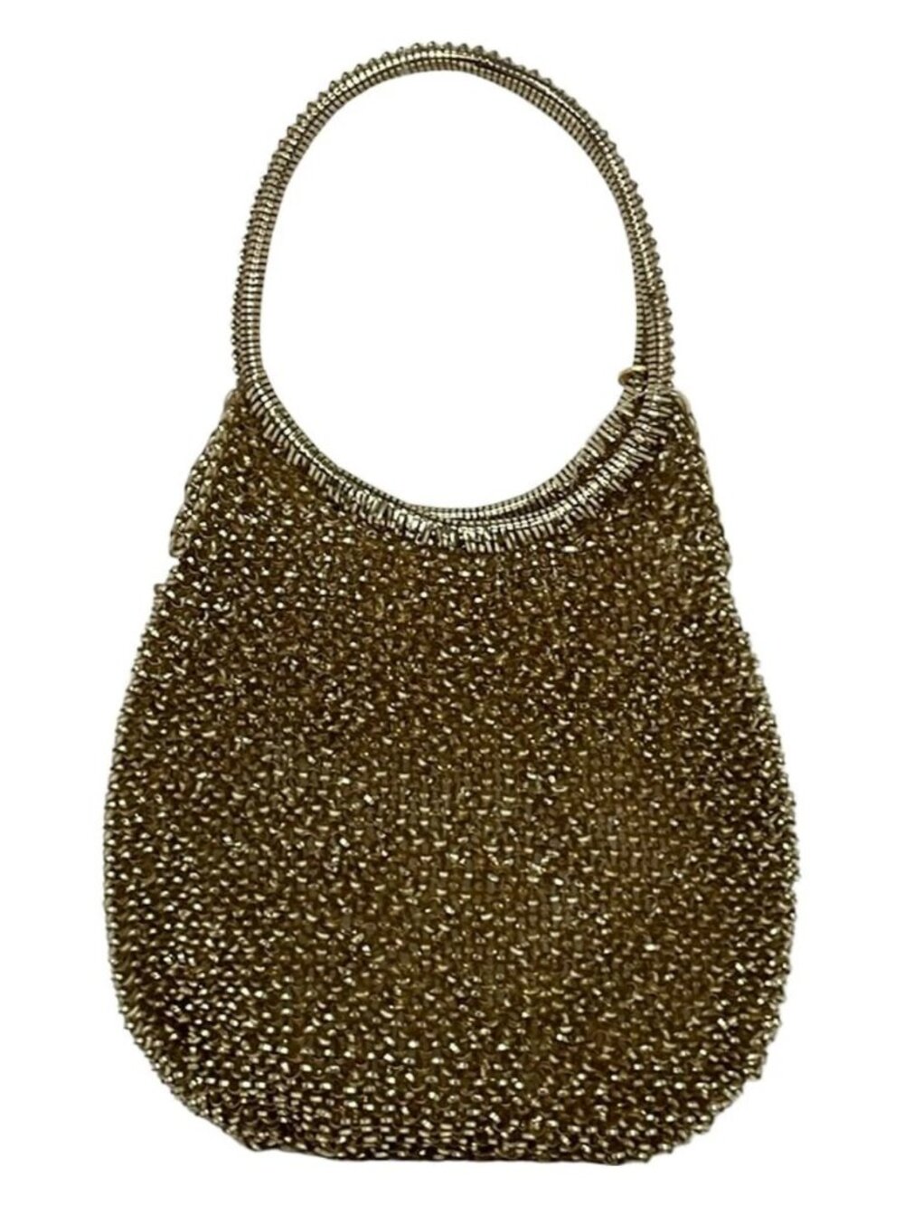 ANTEPRIMA Wire Bag Champagne Gold Wire Tote Bag